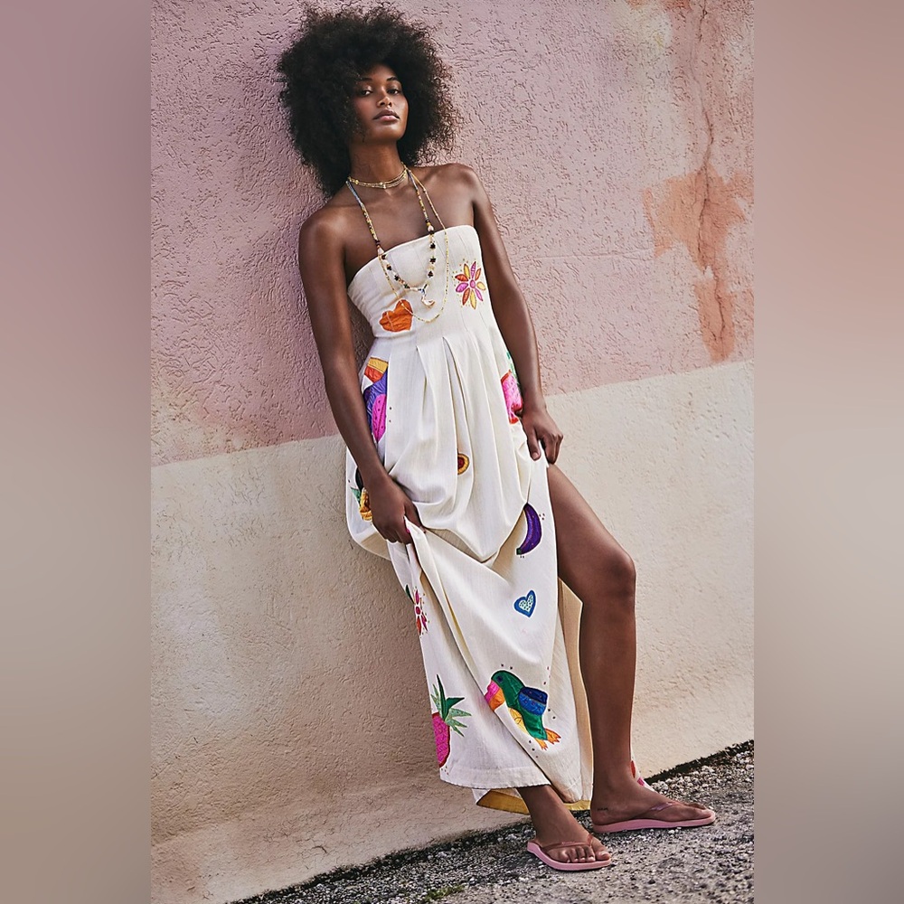 Free People San Tropez Maxi Dress - NWOT, size XL - Picture 2 of 6